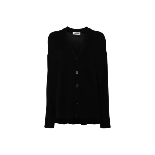 JIL SANDER Черный Женские Кашемировые Свитеры