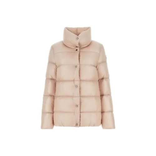 Moncler Down Jacket Coat Women's Light Pink