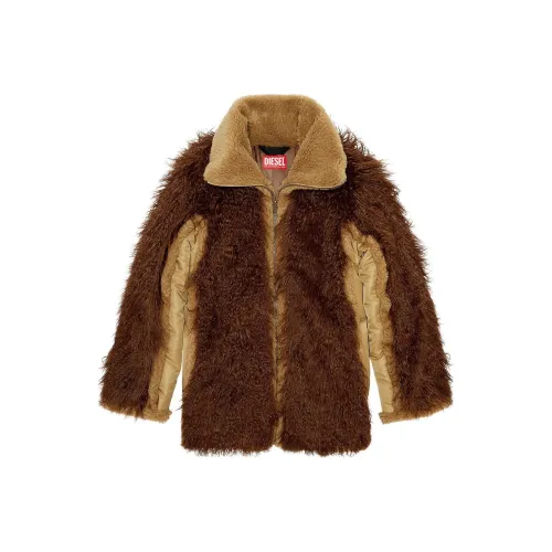 DIESEL Коричневые Женские Куртки