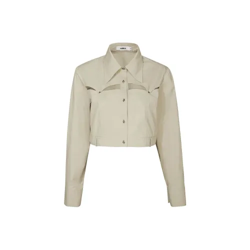 Guuka Hero Рубашка Женская Светло-Зеленая