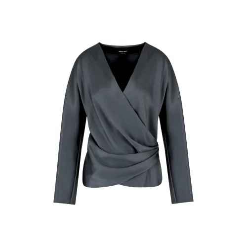 Giorgio Armani Серые Женские Рубашки