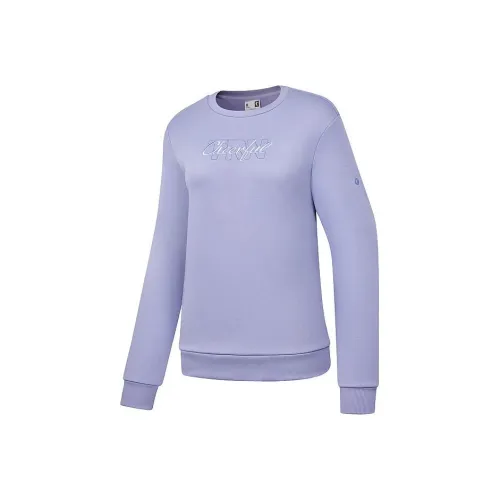 QIAODAN FS23 Свитшот Женский Ярко-фиолетовый