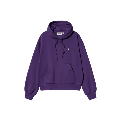 Carhartt WIP W' С капюшоном Casey Толстовка Женская Фиолетовая