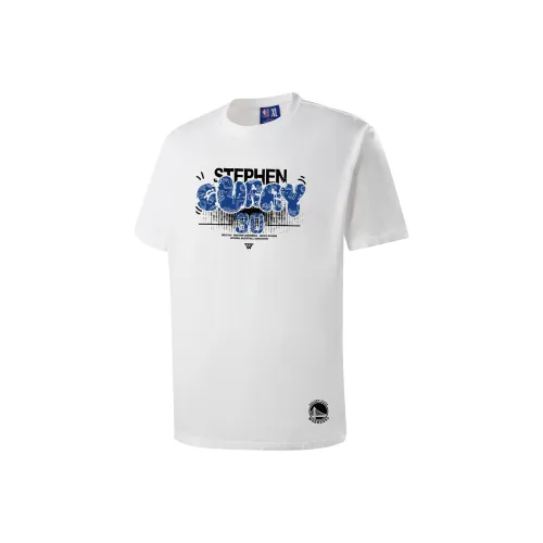 NBA Golden State Warriors Stephen Curry T-Shirt Унисекс Белый