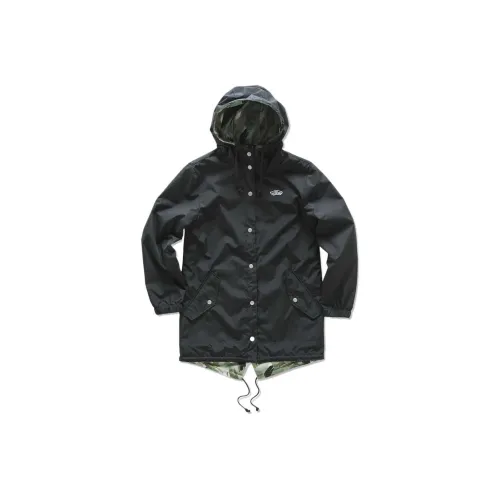 Vans Куртки и Пальто Женские Черный Зеленый