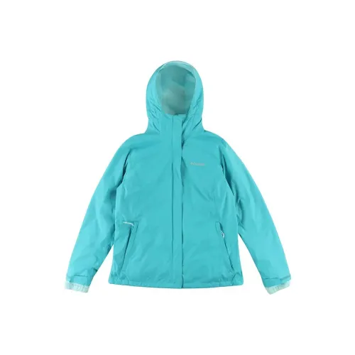 Columbia совместный бренд Куртки Пальто Женские Светло-зеленый