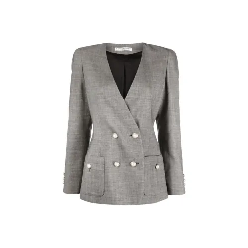 Alessandra Rich Куртки и Пальто Женские Серые