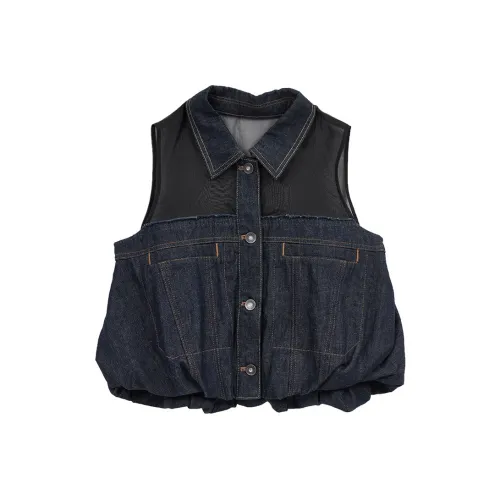 Only Рубашка Женская Вымытый Деним Синий