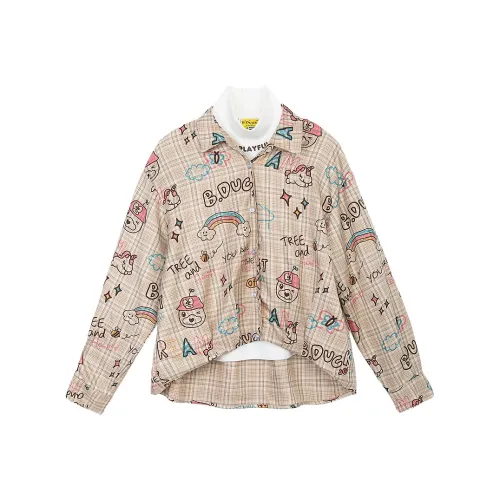 B.Duck Абрикос Женские Рубашки