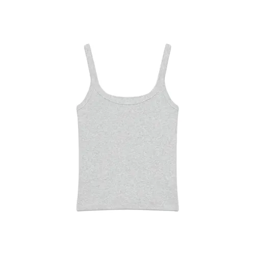 Aritzia TNA HomeStretchTM Майка с круглым вырезом Танк Топ на бретелях Женская Вереск Chrome