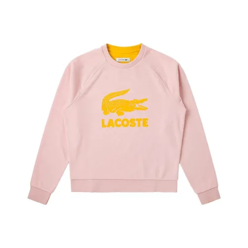 LACOSTE Толстовка Женская Розовая Желтая