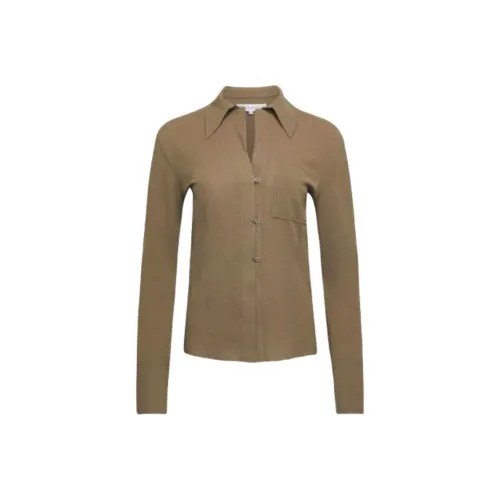 JW Anderson Хаки Женские Рубашки