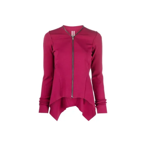 RICK OWENS совместный бренд RO Куртки Пальто Женские Фуксия