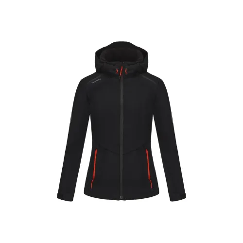 DECATHLON Куртки и Пальто Женские Графитовый Черный