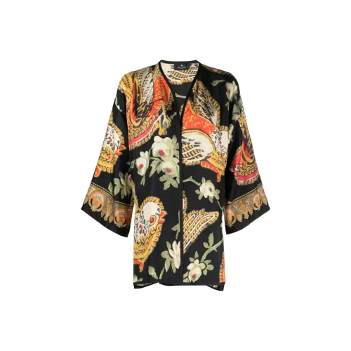ETRO Черные Женские Куртки