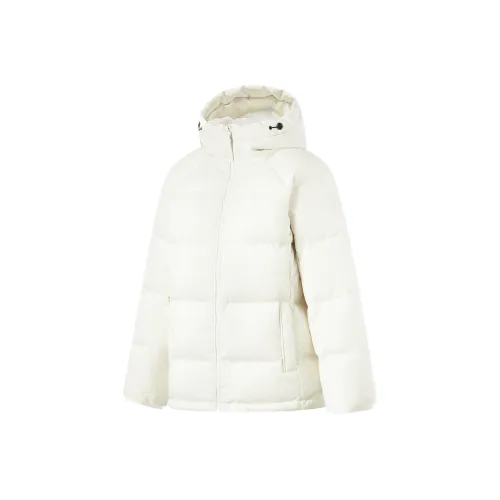 LINING Fitness Series Пуховик Женский Шампанский Белый