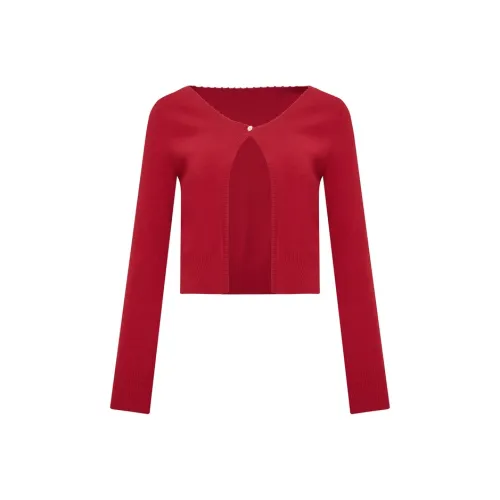 Lost In Echo Трикотаж Женский Малиновый Красный