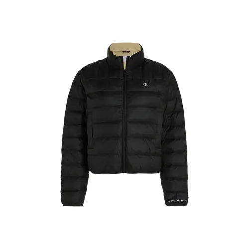 CALVIN KLEIN Пуховик Женский Черный