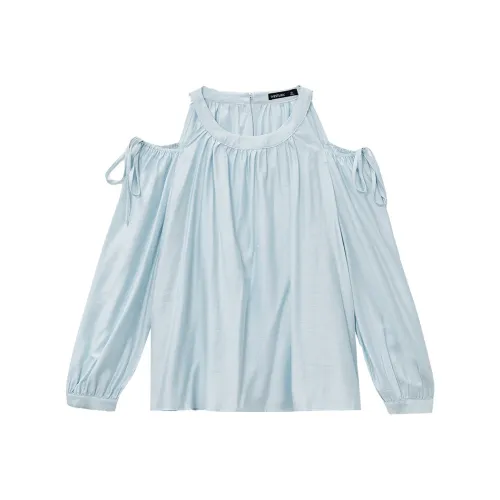 WESTLINK Синие Женские Рубашки