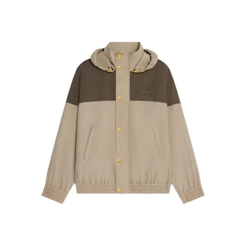 CELINE SS25 Куртки Пальто Женские Светлый Умбра