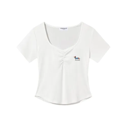 CHOCOOLATE T Рубашка Женская WHX Белый