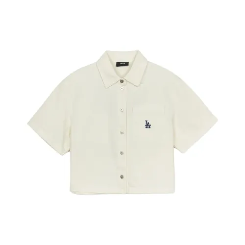 MLB Los Angeles Dodgers SS25 Рубашка Женская Белая
