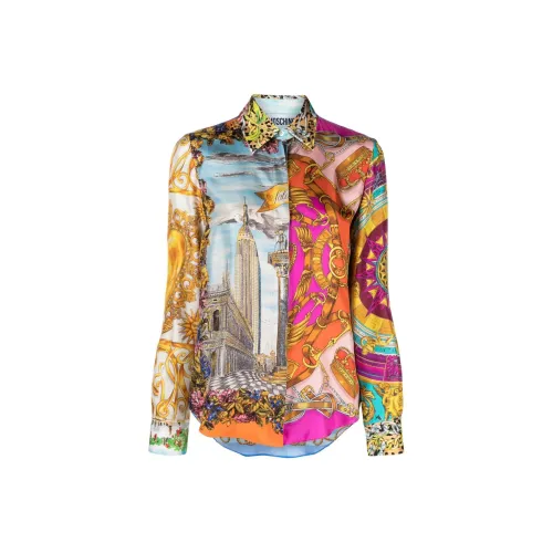 MOSCHINO SS24 Рубашка Женская Многоцветная