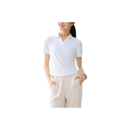 ANTA Life Collection Поло Женское Снежно-Белый