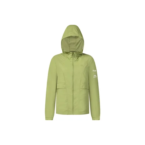 FILA Горчичный Пудровый Женская Куртка