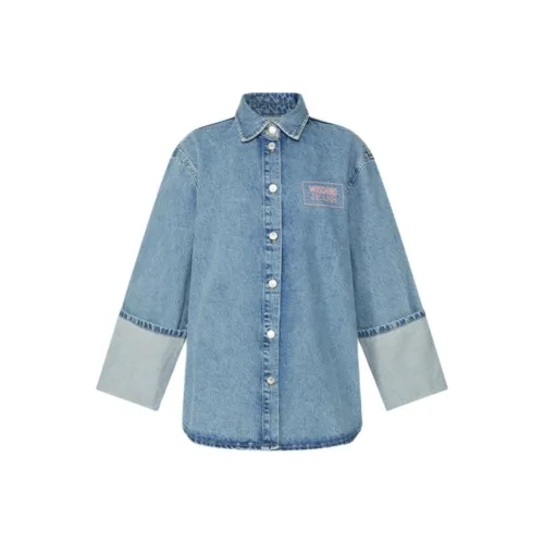 MOSCHINO Синие Женские Рубашки