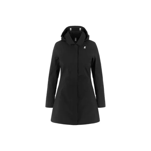 K WAY Куртки Пальто Женские Черный