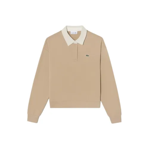 LACOSTE Поло Женское Хаки