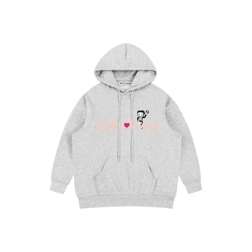 BETTY BOOP совместный бренд Свитшот Женские Фотиния Серый