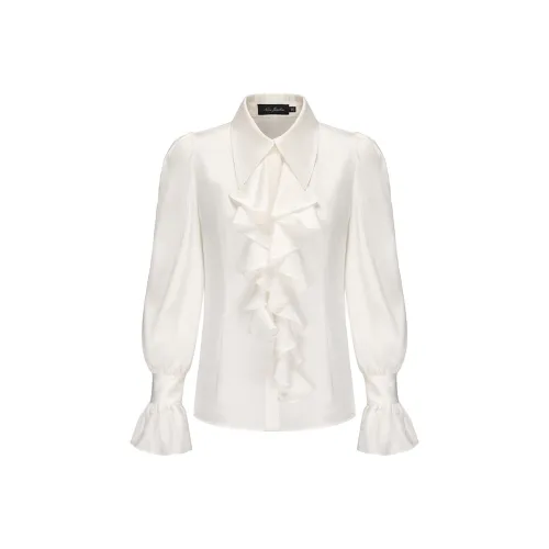 NANA JACQUELINE Рубашка Женская Белая