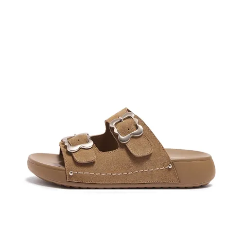 CAMEL ПУ (полиуретан) Полиуретан Устойчивый к истиранию Слипоны Женские