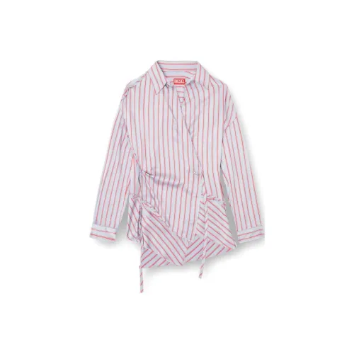 DIESEL Фиолетовые/Розовые Женские Рубашки