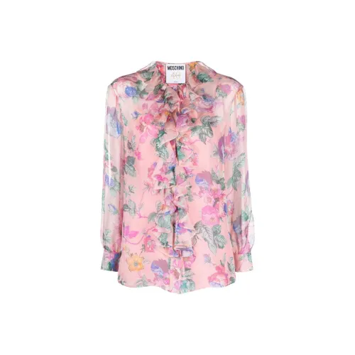 MOSCHINO Рубашка Женская Розовая