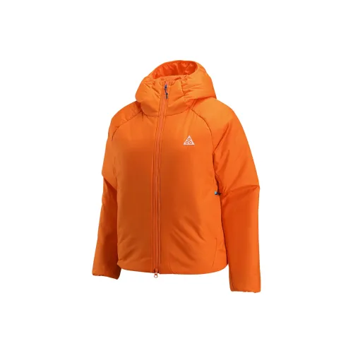 Nike Therma Форма Куртка Женские Внимание-Привлекающий Апельсин Гора Белый