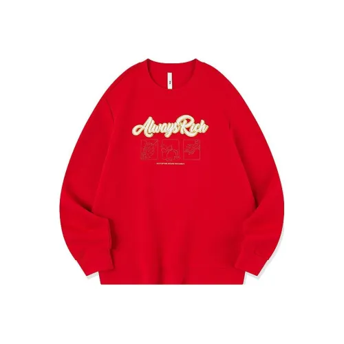 QIAODAN Толстовка Женская Карпово-красный