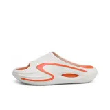 Белый и оранжевый