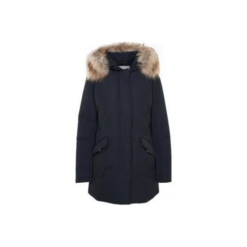 WOOLRICH Темно-синий Женские пуховики