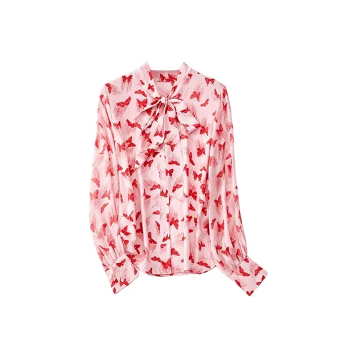 RED DRAGONFLY Шифон Рубашка Женская
