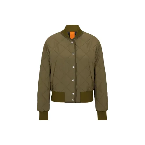 Hugo Boss SS23 Куртки и Пальто Женские Зеленый