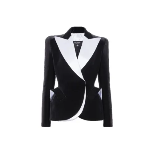 BALMAIN Черные Женские Куртки