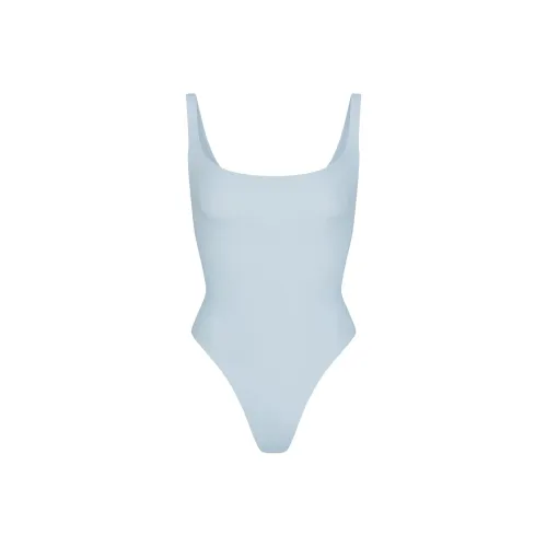 SKIMS FITS EVERYBODY SQUARE NECK BODYSUIT Комбинезон Женские OPAL OPAL