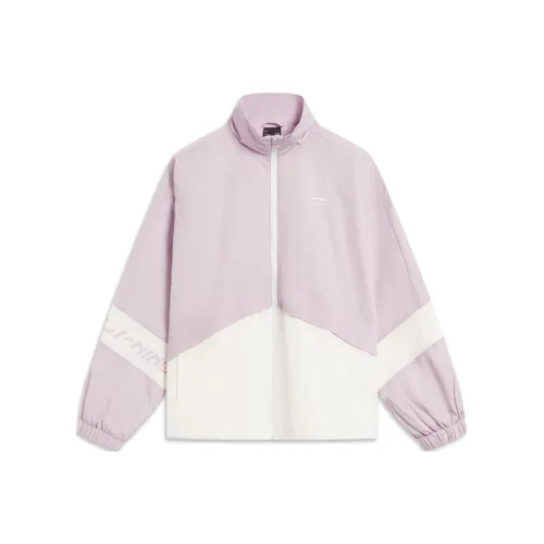 LINING Sports Fashion Collection Куртки и Пальто Женские Шелк Фиолетовый Сливовый