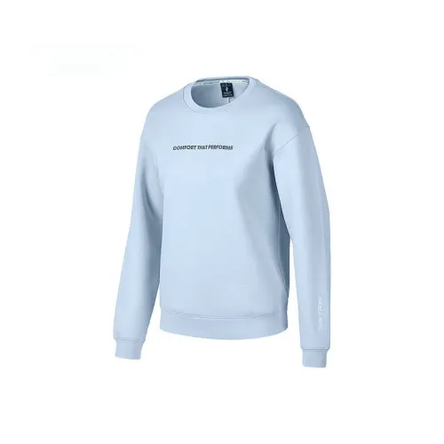 Skechers Sportlife Толстовка Женская Светло-Серый Синий