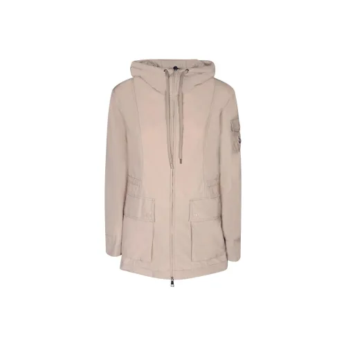 Moncler Телесно-розовые Женские Куртки