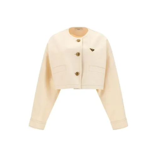 PRADA Бежевые Женские Куртки
