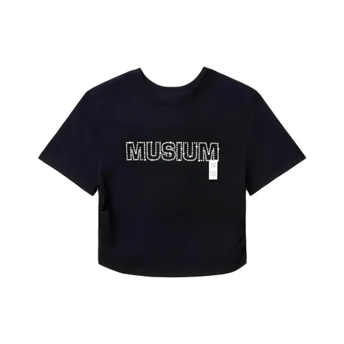 MUSIUM DIV Женские футболки с коротким рукавом